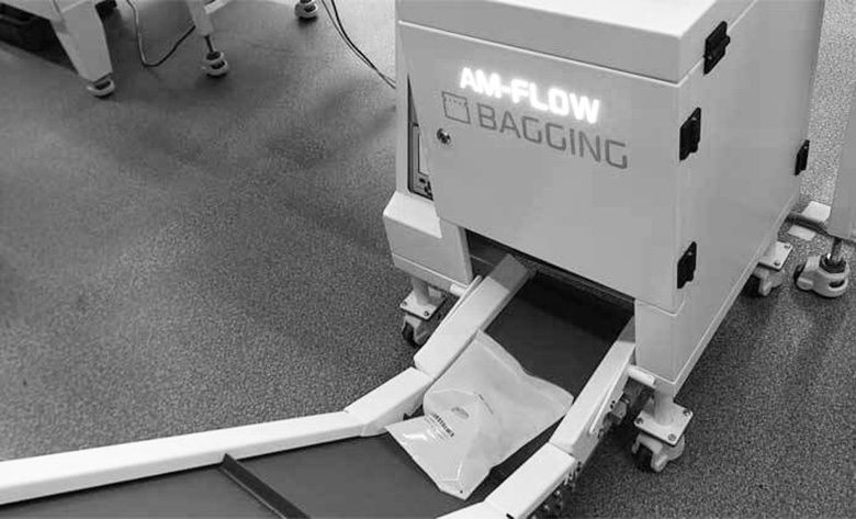 Automatic packaging and labeling with the AM Bagging system