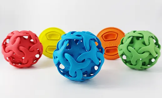 Coloring of 3D printed components